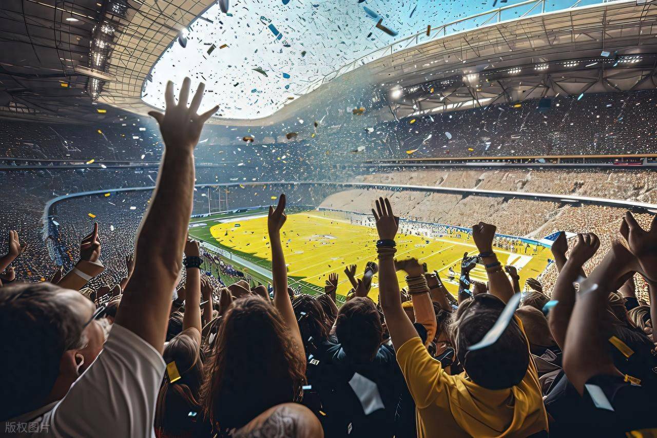 足球赛事引领球迷进入赛场狂热