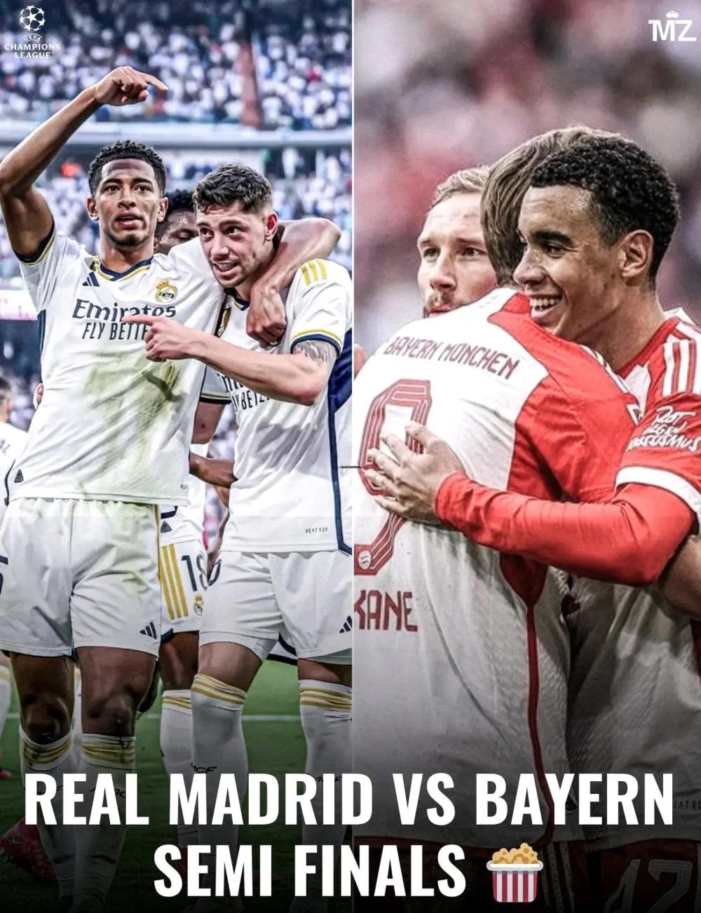 皇马逆转拜仁,晋级欧冠半决赛 皇马逆转拜仁,晋级欧冠半决赛