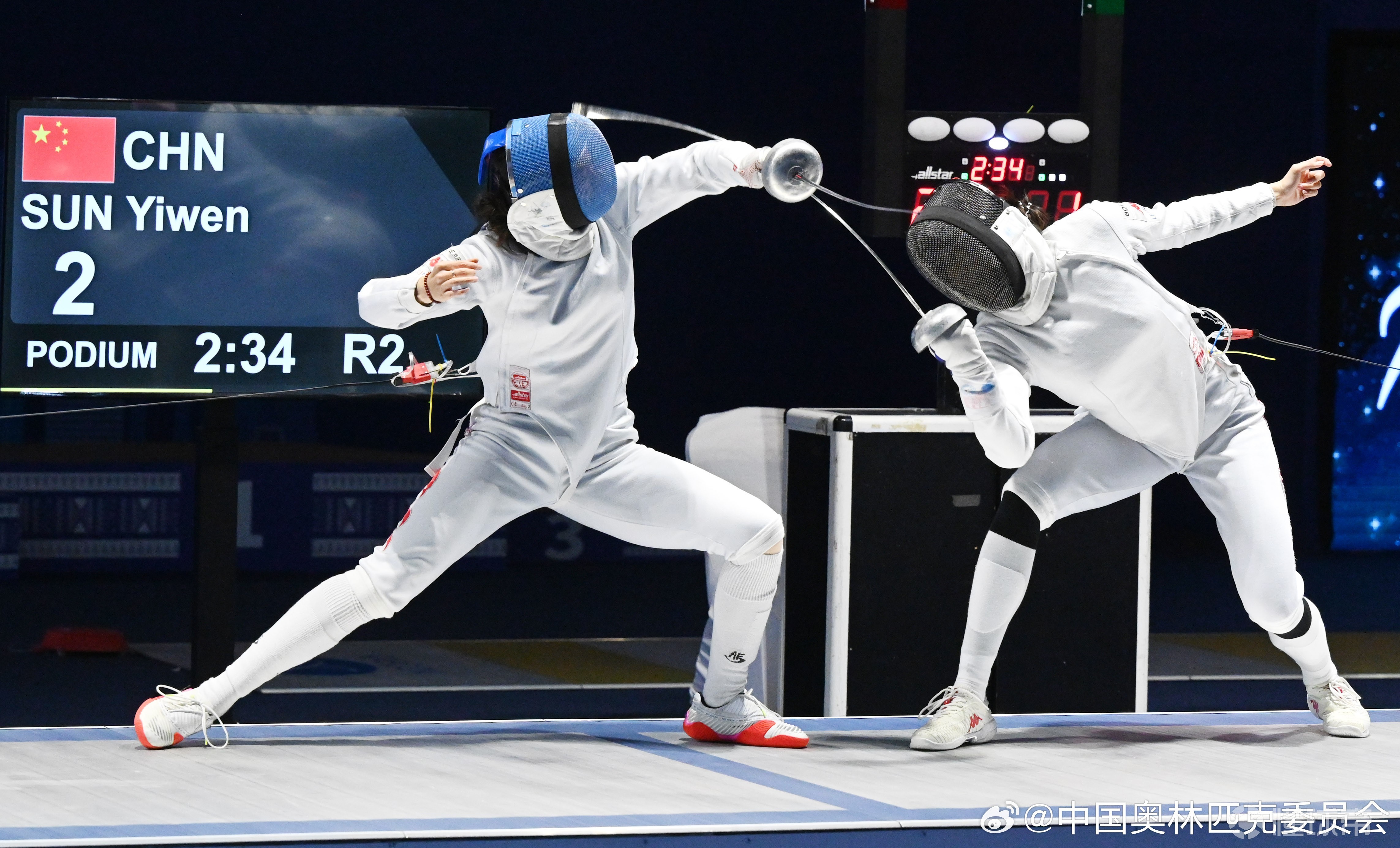 亚洲击剑选手赢得好评，实力不可忽视