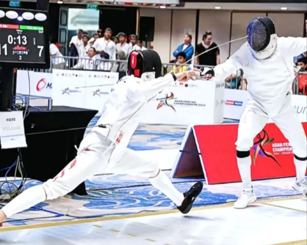 亚洲击剑选手赢得好评，实力不可忽视
