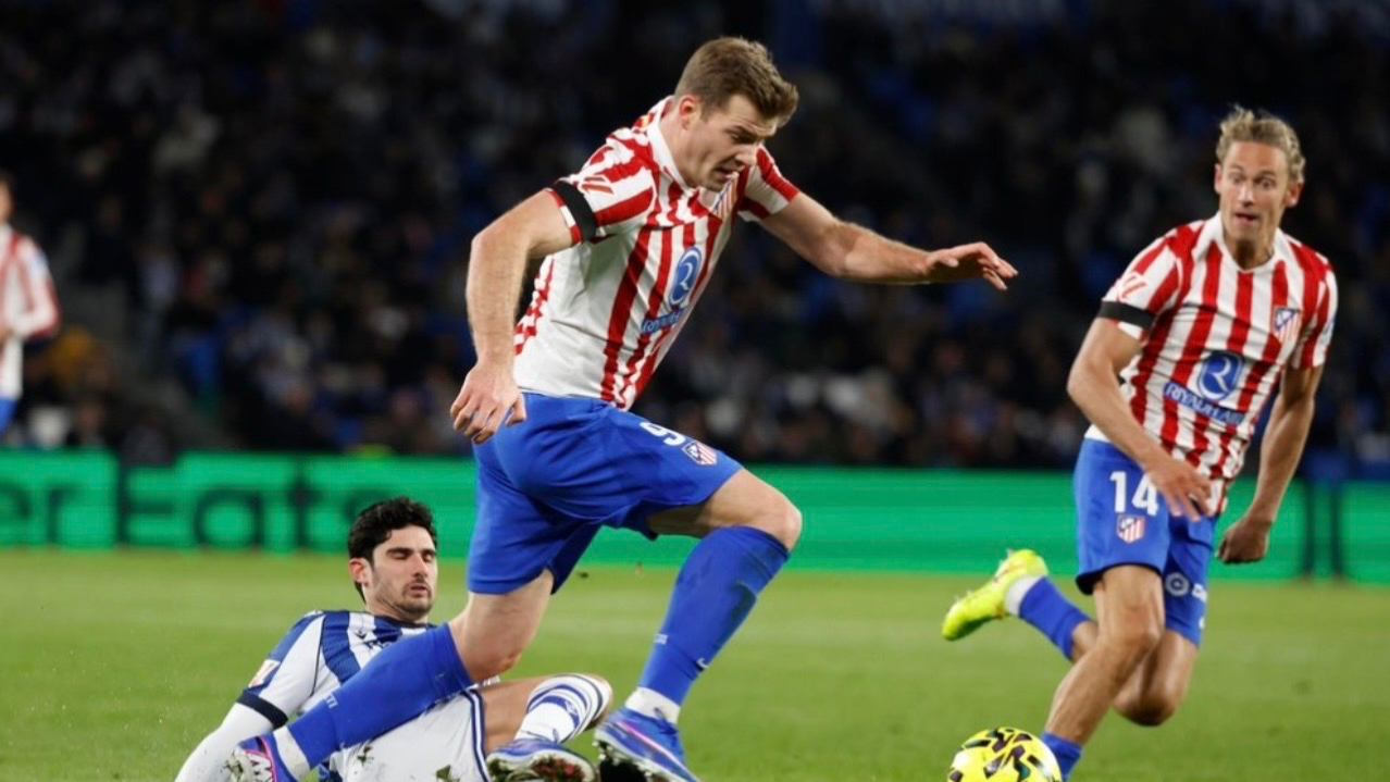 马竞胜出皇家社会，继续稳守前四的简单介绍